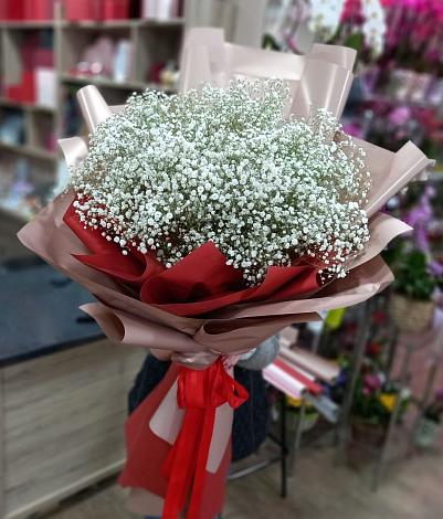 Букет цветов из: Гипсофила в Смородино